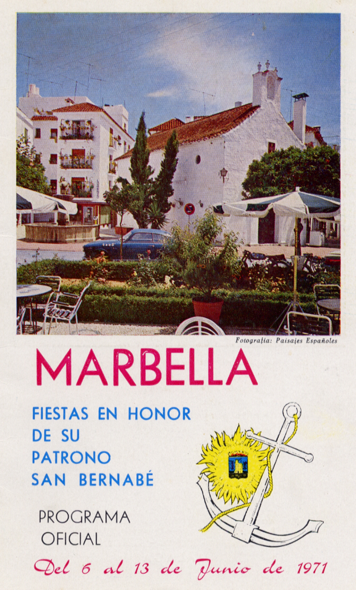 Feria y Fiestas de San Bernabé 1971 Marbella